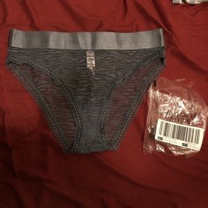 Victoria’s Secret Large Zebra Lace Panties
